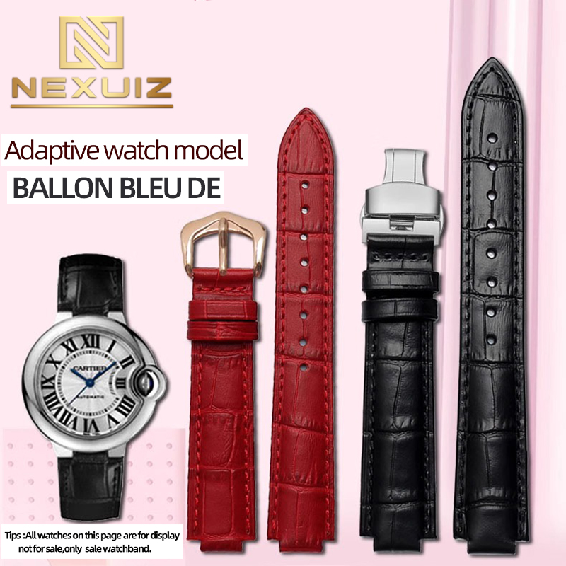 Cartier Watch Ballon Bleu - Deri saat kayışı BALLON BLEU DE