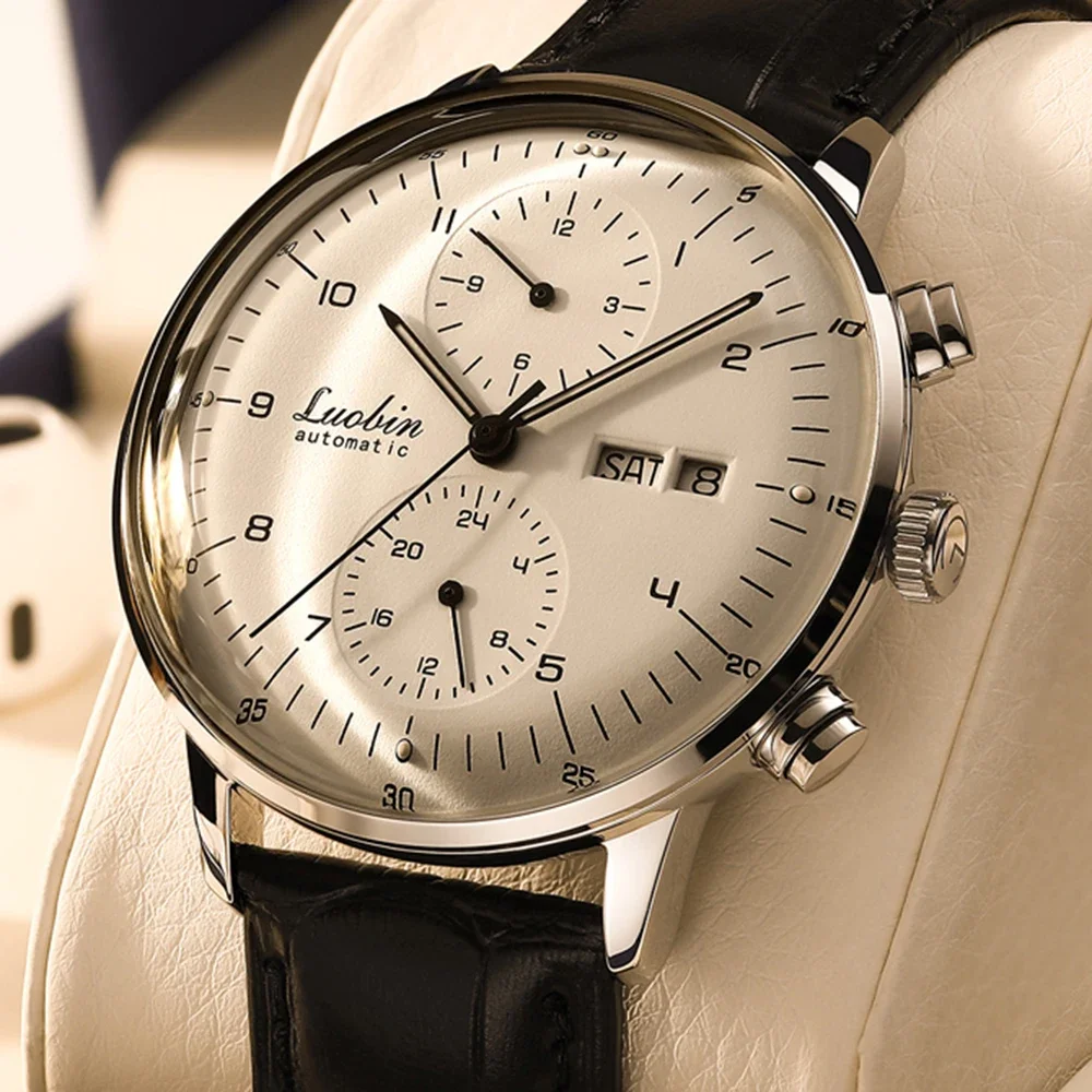 Seiko Watch Presage - Erkek Moda Mekanik Saatler İş Otomatik