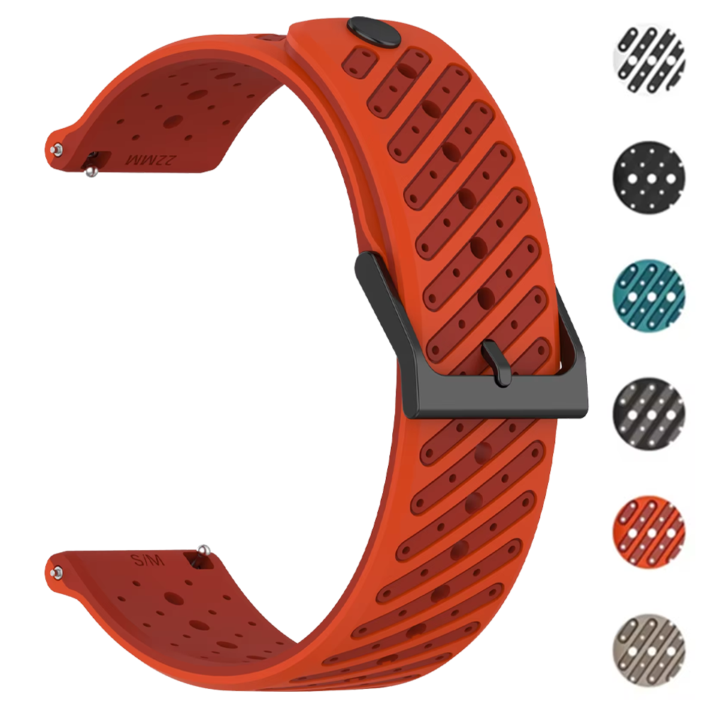Silicone Watch Band 22Mm - Silikon Spor Bandı Suunto RACE 2