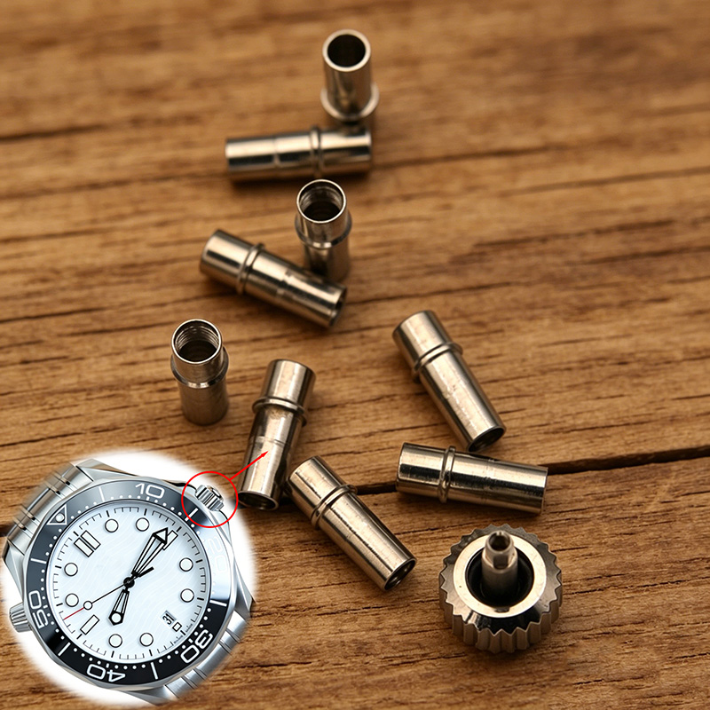 Omega Watch Seamaster - Saat tacı ve taç tüpü yüksek