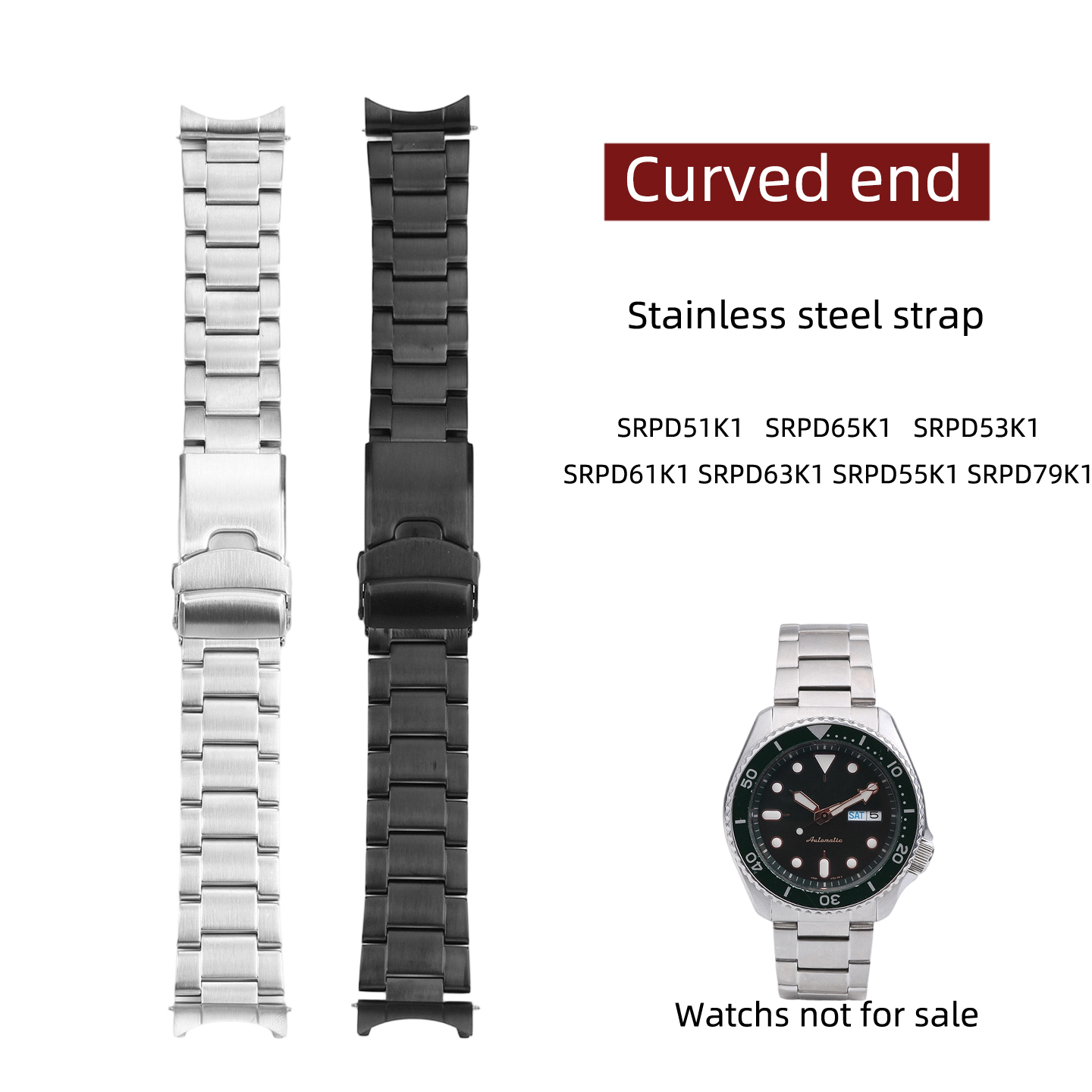Seiko Watch 5 Sports - Seiko 5 Sports SRPD51K1 SRPD65K1 53K1