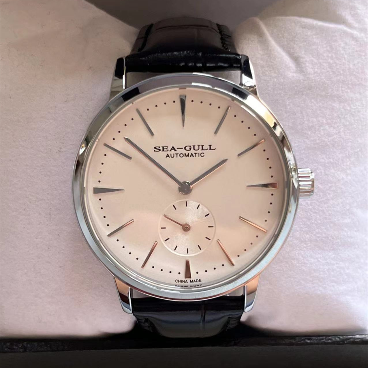Seiko Watch Presage - 40mm Erkekler Mekanik Bilek Saatleri Martı