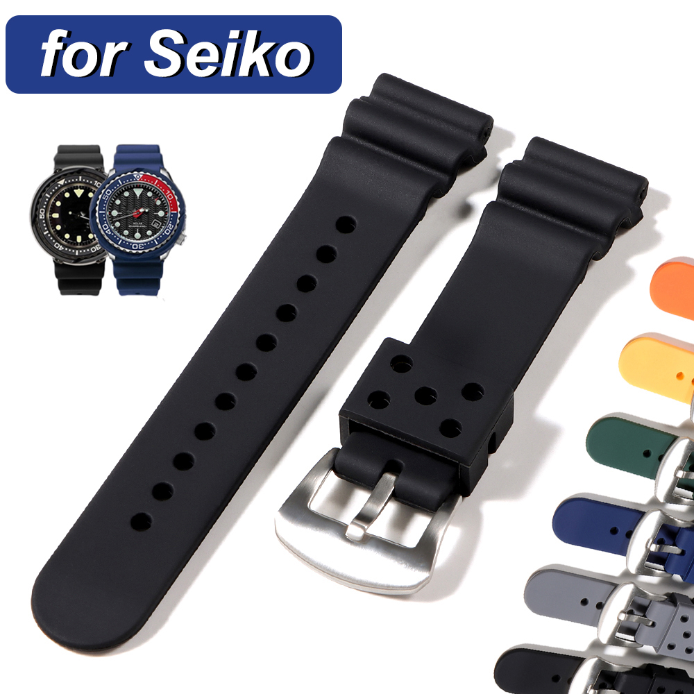 Seiko Watch 5 Sports - 20mm 22mm saat kayışı Seiko Prospex