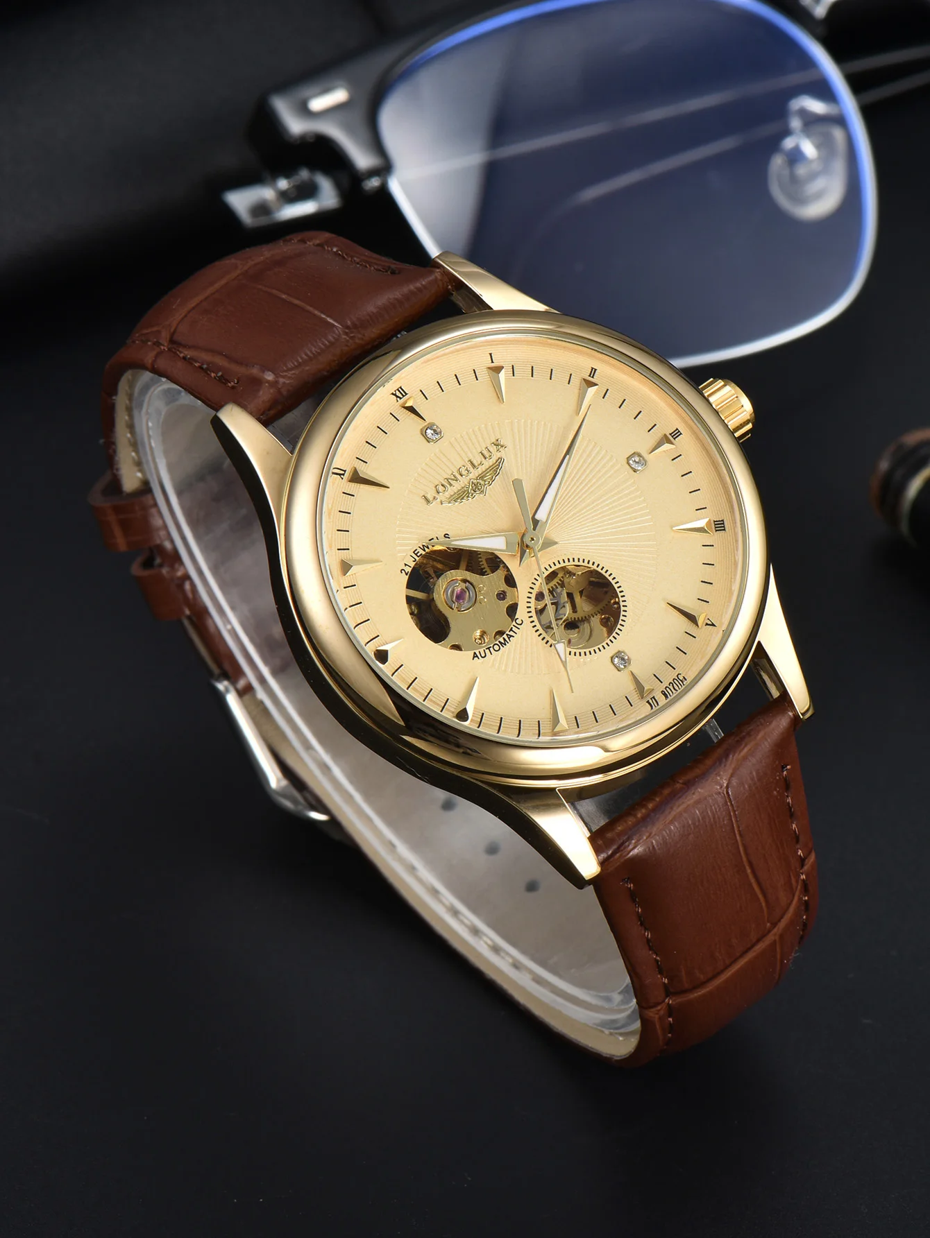 Seiko Watch Presage - LONGLUX Otomatik Saat Zarif Stil Toptan