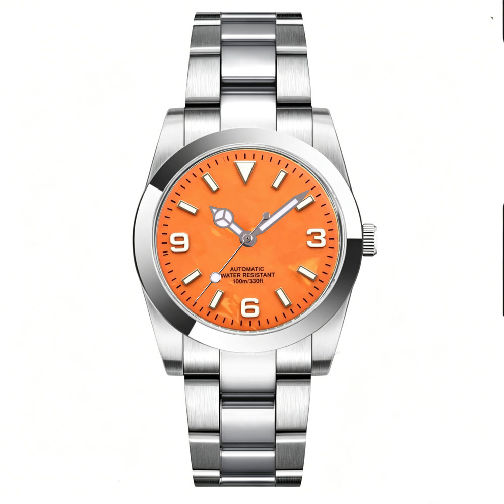 Özel Logo Saat 36mm 39mm Sedef - Stainless Bracelet Diver incelemesi ve fiyatı