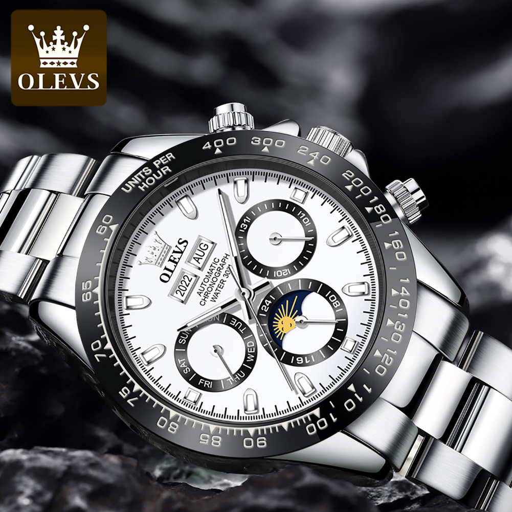 OLEVS 6654 Lüks Erkek Saat Chr - Seiko Watch 5 Sports incelemesi ve fiyatı