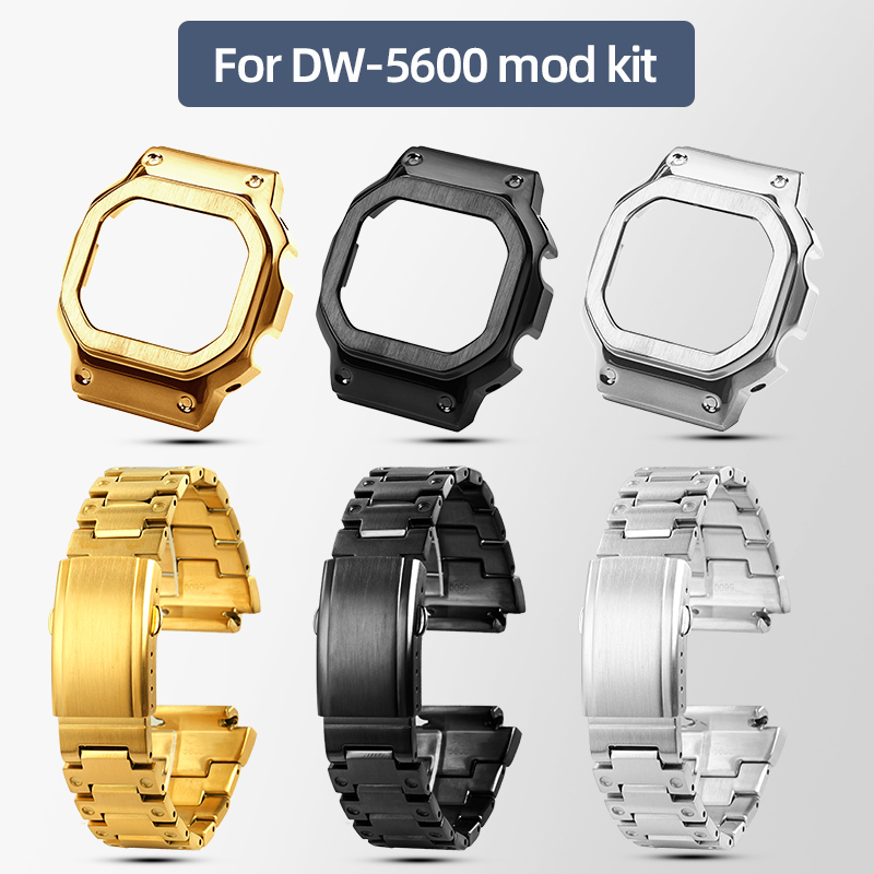 Metal Saat Kasası Kayışı Mod K - Casio Watch G-Shock Dw-5600 incelemesi ve fiyatı