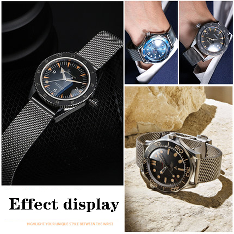20mm 22mm katı paslanmaz çelik - Omega Watch Seamaster incelemesi ve fiyatı