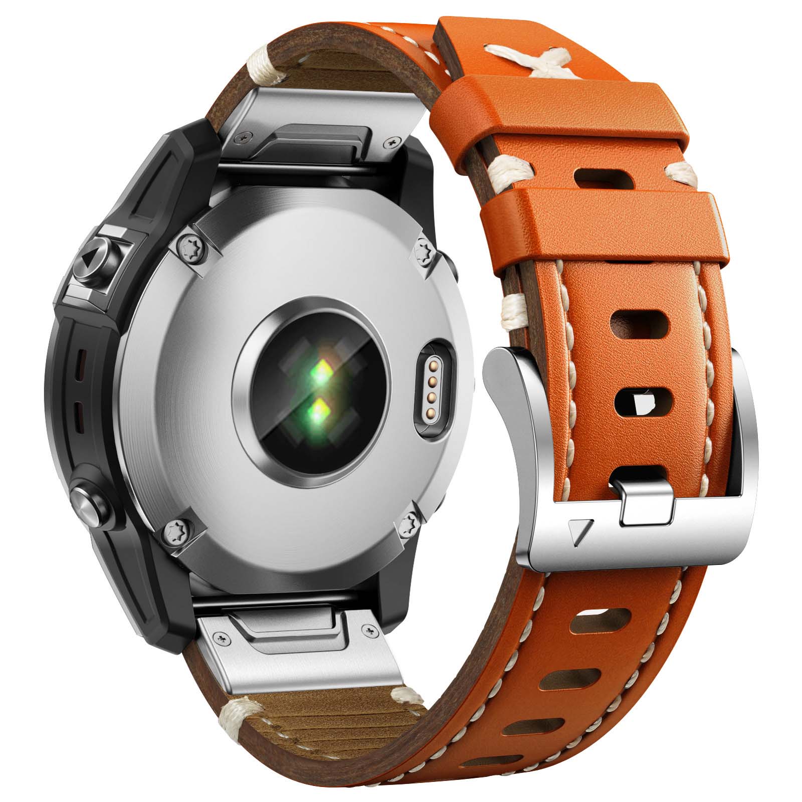 Garmin Fenix 6X Pro için 22 26 - Leather Strap Quick Release incelemesi ve fiyatı